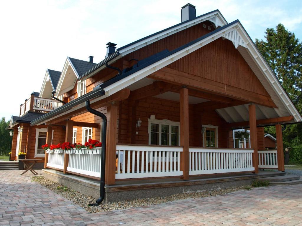 Guest House Haapaniemen Hirsikartano Iisalmi Exterior foto